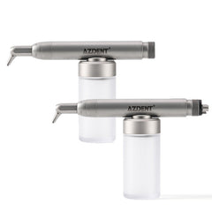 AZDENT Dental Aluminum Oxide Air Abrasion Micro Blaster Sandblasting Gun with Water 2/4Hole