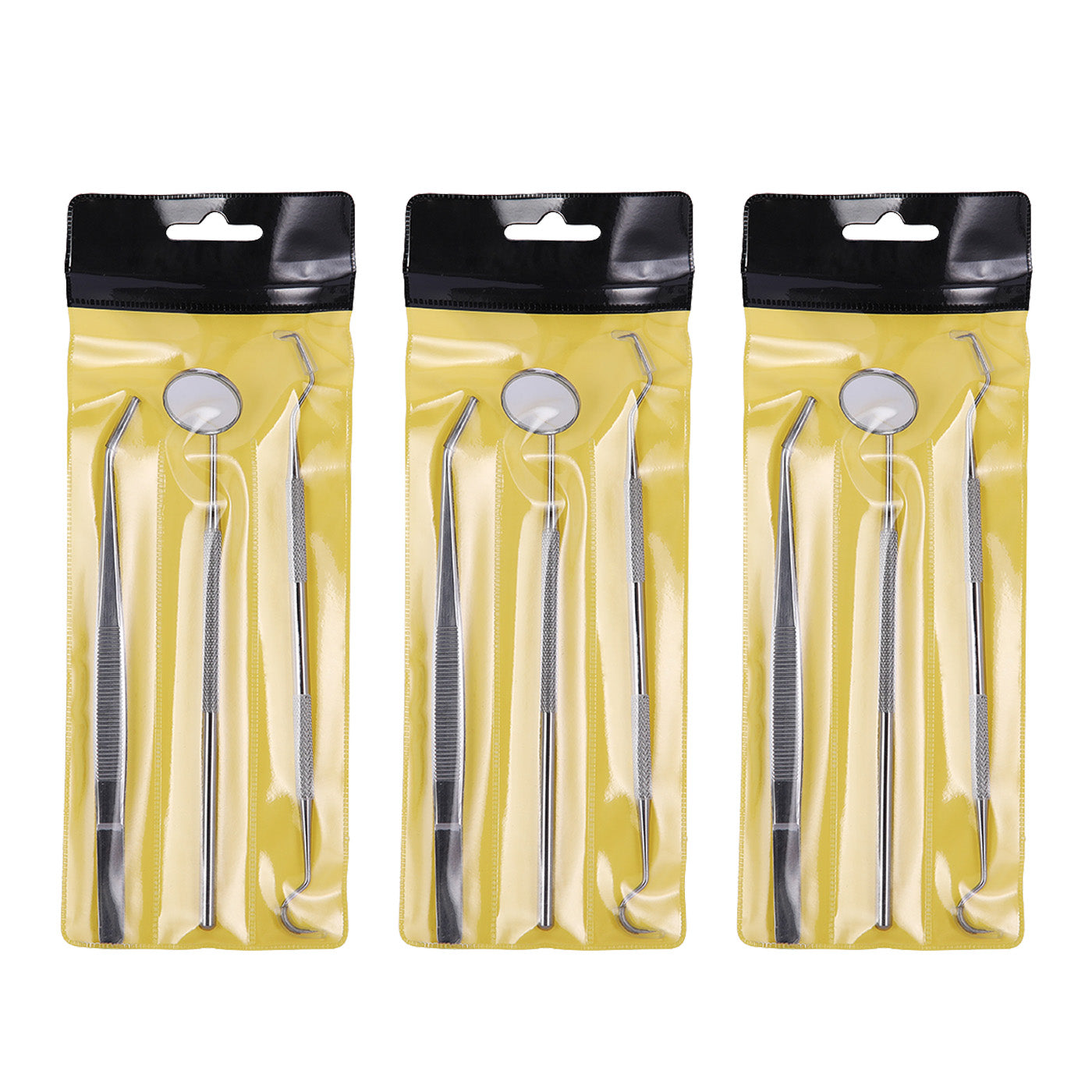 Dental Tools Teeth Cleaning Kit 3pcs/Set
