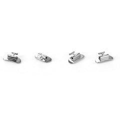 AZDENT Buccal Tubes Bondable 1st Molar Non-Convertible Roth Round 0.025 4pcs/Bag