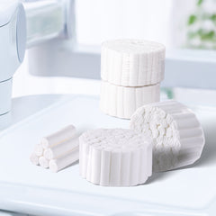 Dental Disposable Cotton Rolls Non-Sterile High Absorbent 1.5"x 3/8" 1000pcs/Bag