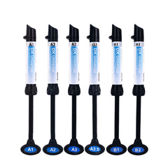 Dental Universal Nano Hybrid Light Cure Composite Resin A1/A2/A3/A3.5/B1/B2 4g Syringe