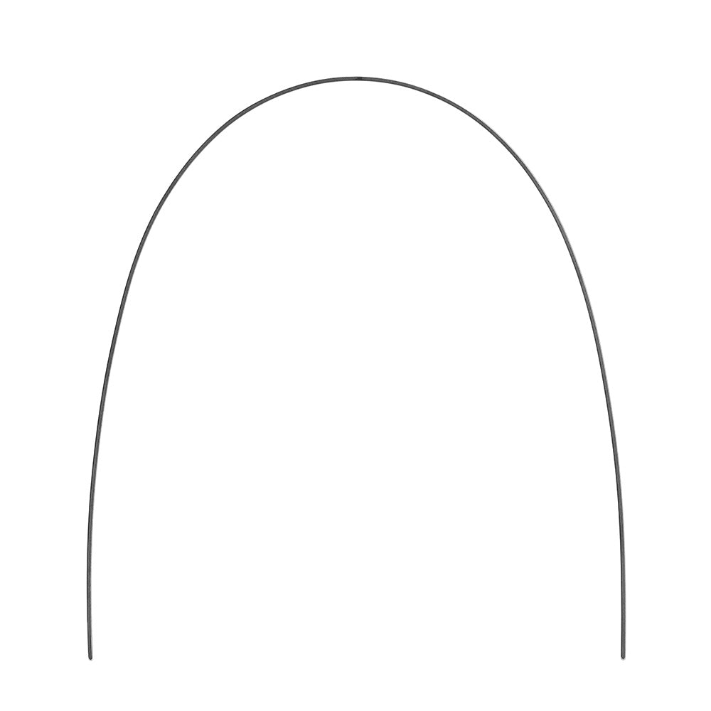 Arco de alambre AZDENT TMA Beta Ti-Mo, ovoide, rectangular, 0,019 x 0,025, inferior, 1 unidad/paquete