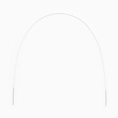 Arco de alambre AZDENT NiTi superelástico, recubierto de color, ovoide, redondo, 0,018 mm, inferior, 1 unidad/paquete