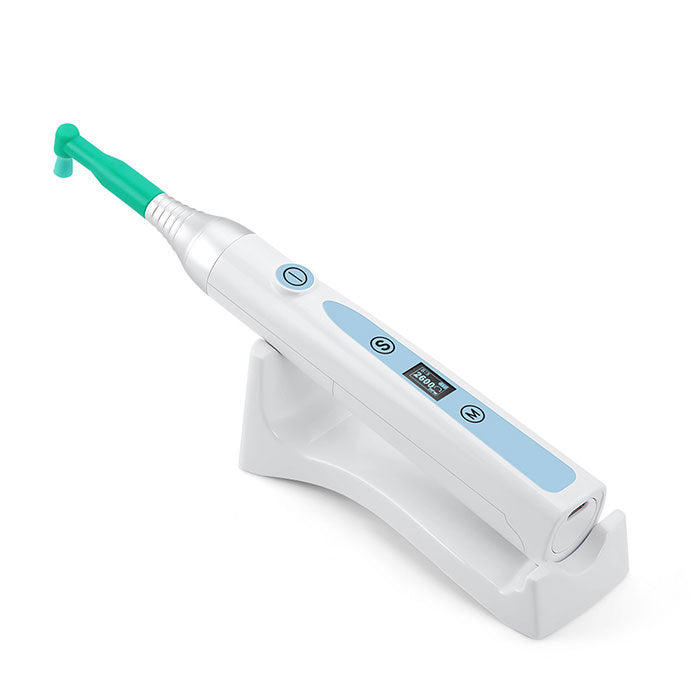 Dental Cordless Hygiene Prophy Handpiece 10 Speed Settings Prophy Angle 360° Rotating Nose Cone Detachable