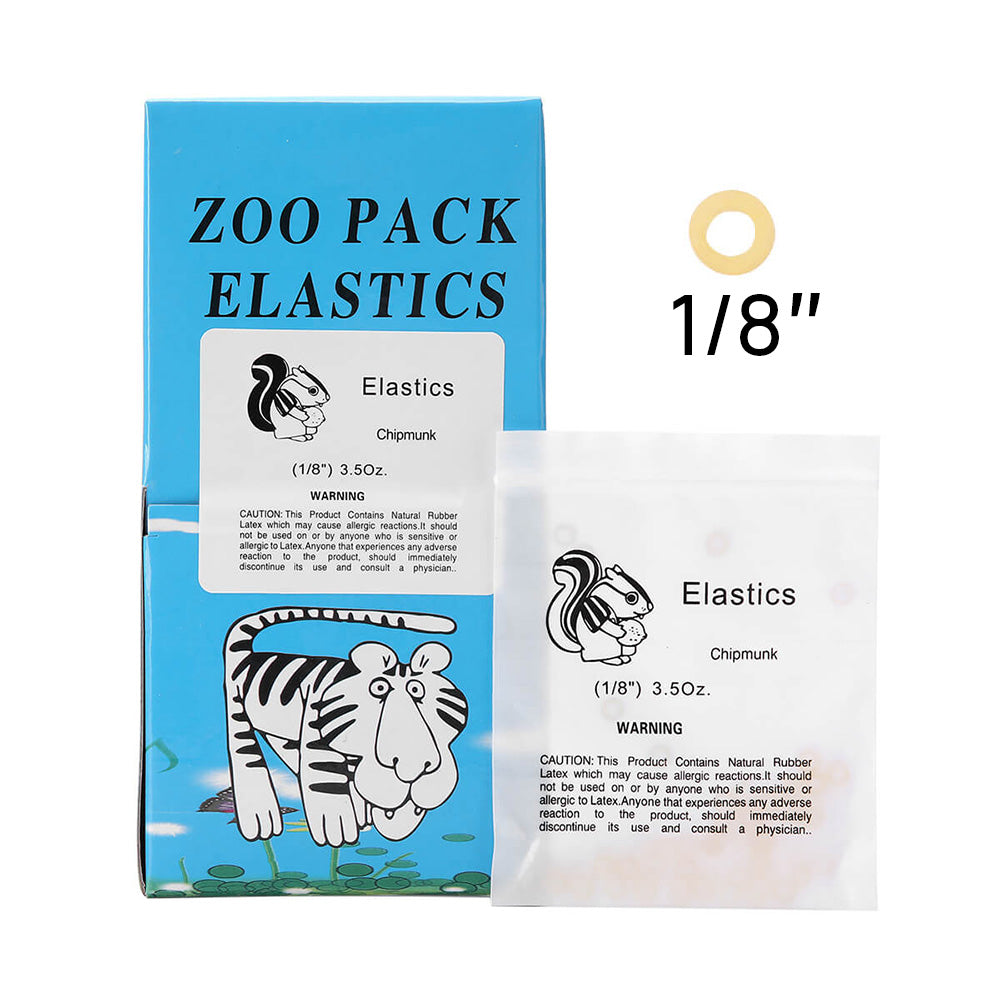 Bandas elásticas de goma para ortodoncia, de látex, fuerza de 3.5 oz, 5000 unidades/caja