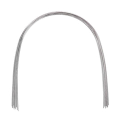 AZDENT Arco de Niti Super Elástico Natural Redondo Tamaño Completo 10 piezas/Paquete