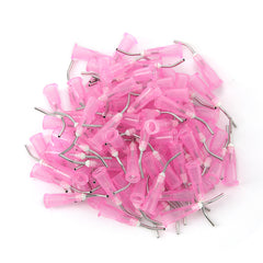 5 Bags Dental Pre Bent Needle Tips 9 Models 100pcs/Bag