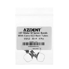 AZDENT стоматологическая ортодонтическая щечная трубка 1st 35+# Roth .022 U3/L2 4 шт./комплект