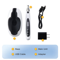 Dental Cordless Brushless Hygiene Prophy Handpiece 10 Speed Settings Prophy Angle 360° Rotating