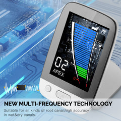 AZDENT Dental Endodontic Apex Locator Root Canal Measurement Tool Multi-frequency Color Display Apex ll