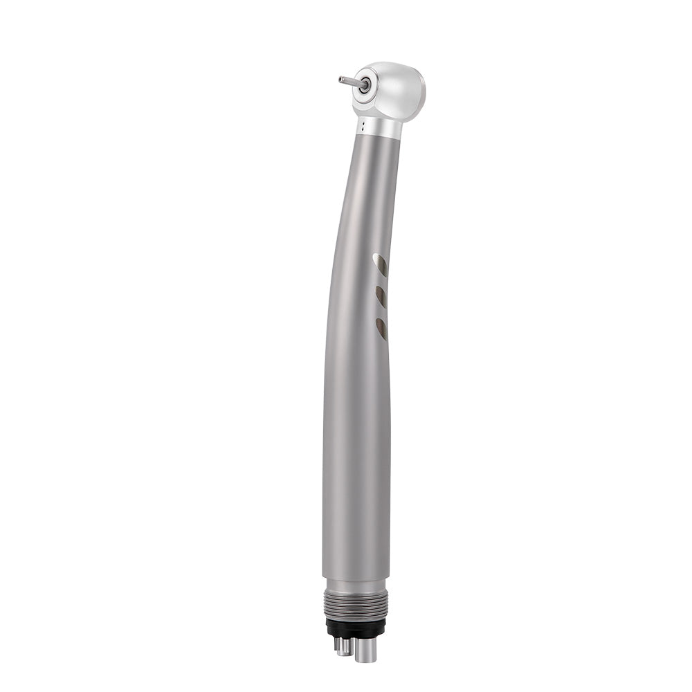 AZDENT Dental Stainless Body Shadowless LED E-generator High and Low Speed Handpiece 4 Holes