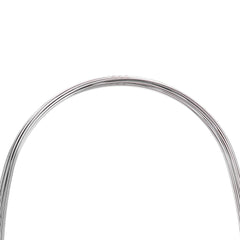 AZDENT Arco de alambre NiTi superelástico natural redondo 0.014 inferior 10 piezas/paquete