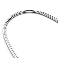 Arco de alambre AZDENT Niti Super Elastic con forma ovoide rectangular, 0,016 x 0,025, inferior, 10 unidades/paquete