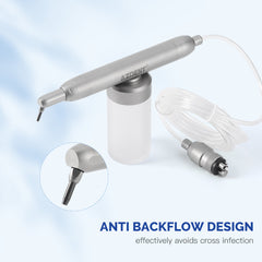 AZDENT Dental Aluminum Oxide Micro Blaster Sandblasting Gun System without Water 2/4Hole