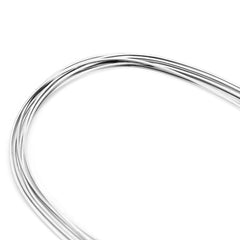 Arco de alambre AZDENT de acero inoxidable, forma natural, rectangular, 0,016 x 0,022, inferior, 10 unidades/paquete