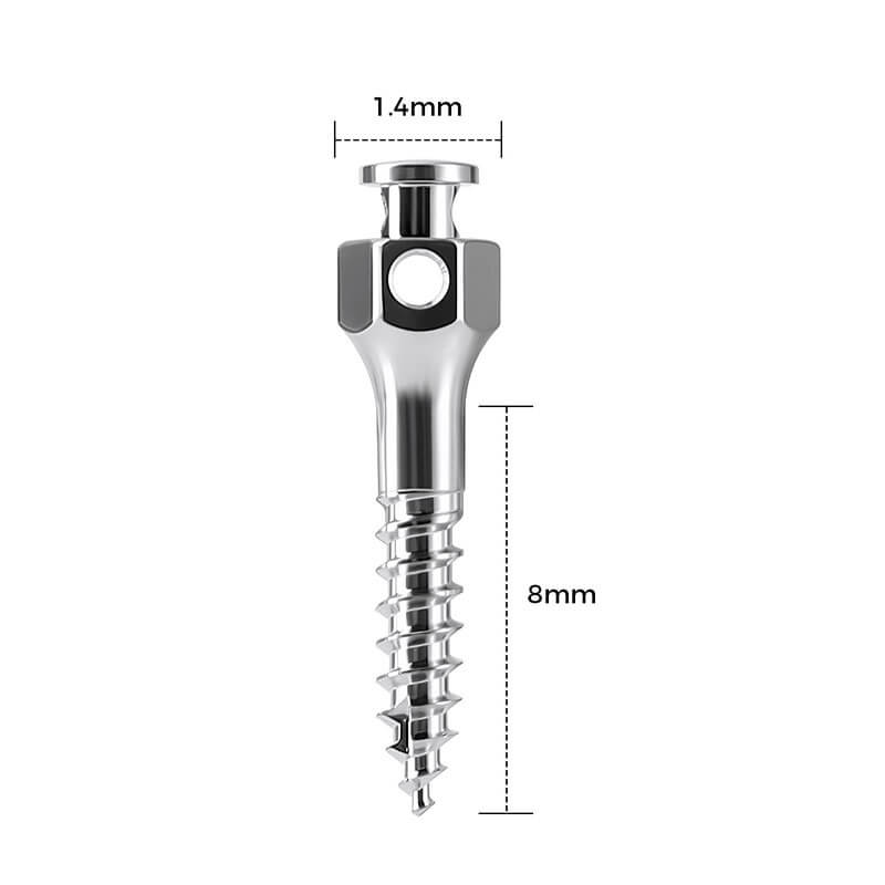 AZDENT Dental Orthodontic Mini Screws AZ-HS Micro Implants Sterile 1pc/Pack
