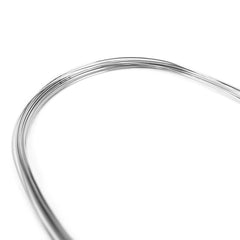 Arco de alambre AZDENT de acero inoxidable, forma ovalada, redondo, 0,016 mm, inferior, 10 unidades/paquete