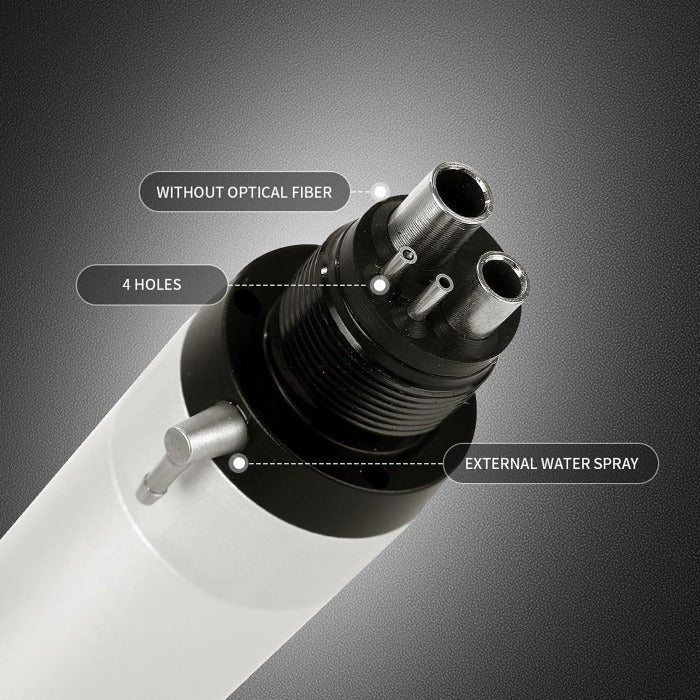 AZDENT 1:1 E-type Low Speed Air Motor External Water 2/4 Hole