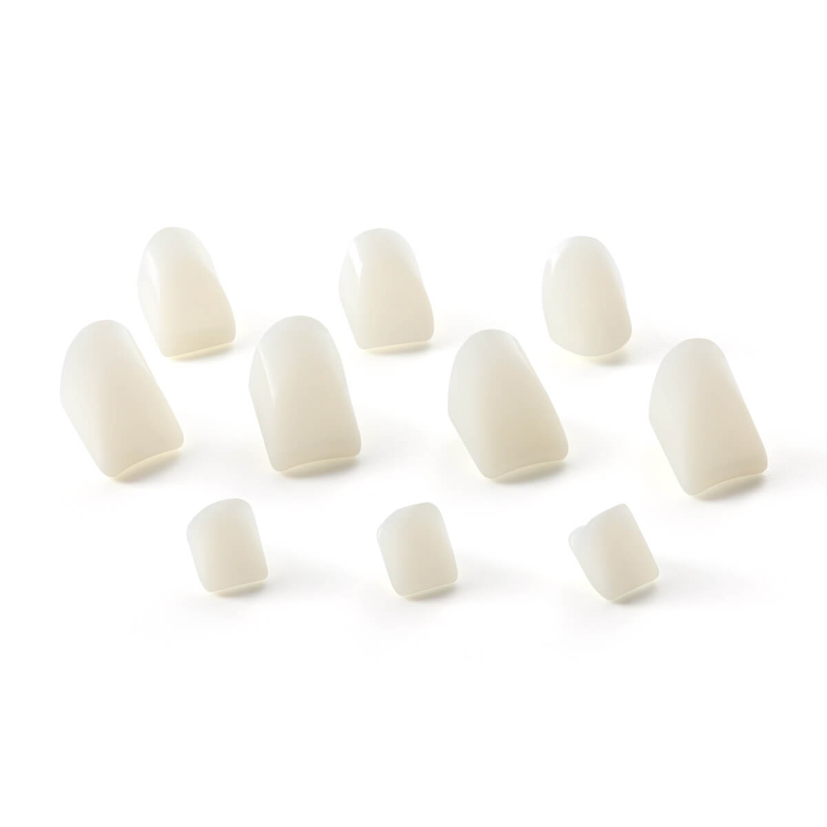 Dental Temporary Resin Teeth Crown Material for Anterior Molar Posterior Teeth 50pcs/Bag