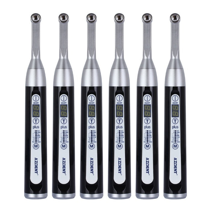 AZDENT Curing Light Wireless LED 1 Second Broad Spectrum 385-515nm 7 Modes 2500mW/cm²