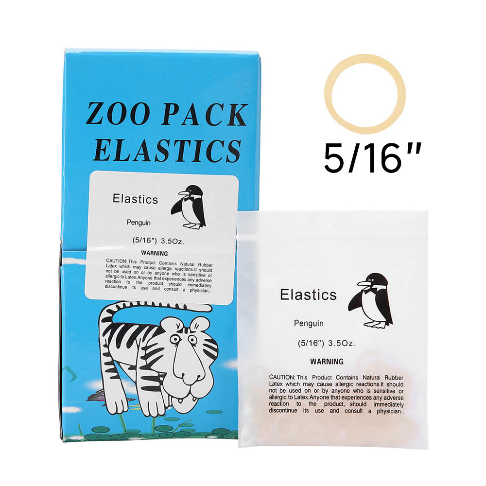 Bandas elásticas de goma para ortodoncia, de látex, fuerza de 3.5 oz, 5000 unidades/caja
