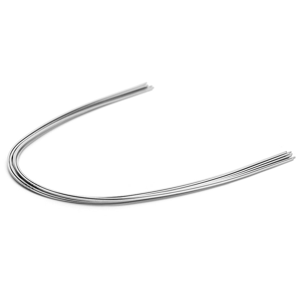 Arco de alambre AZDENT Niti Super Elastic con forma ovalada rectangular de 0,017 x 0,022 mm (10 unidades/paquete)