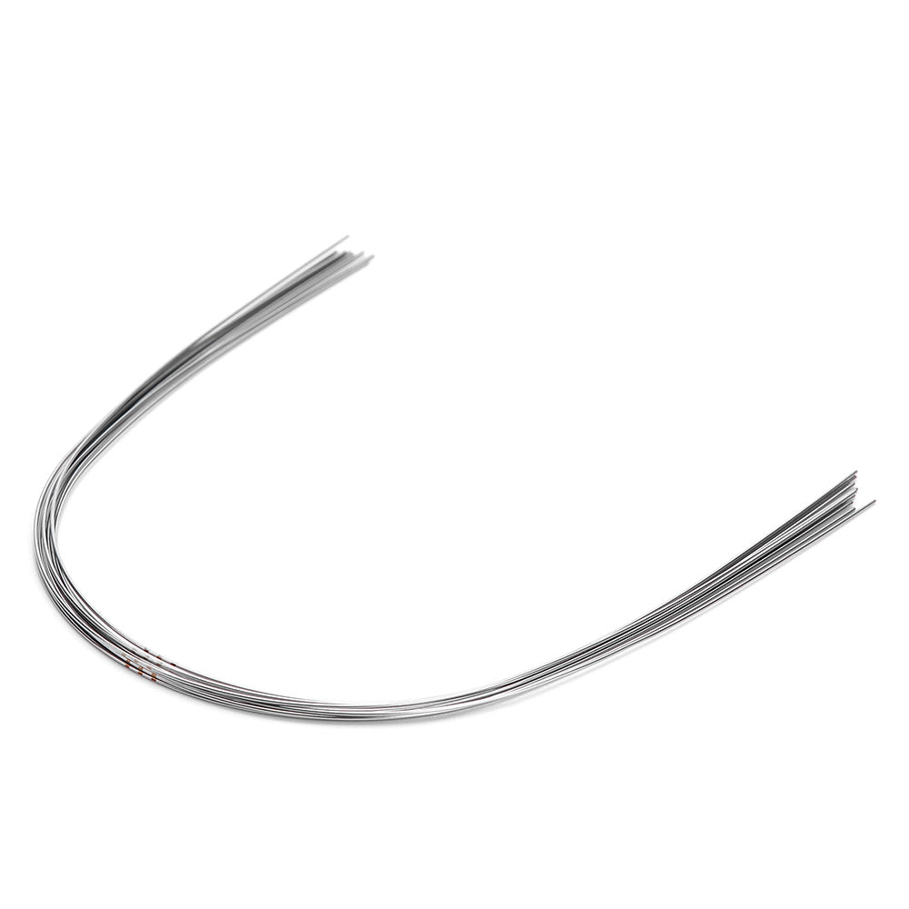AZDENT Arch Wire NiTi Super Elastic Natural Round 0.018 Upper 10pcs/Pack