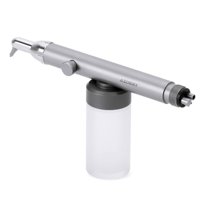 AZDENT Dental Aluminum Oxide Micro Blaster With Water Spray 360° Rotate 2/4Hole