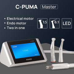 Электромотор эндодонтический COXO C PUMA Master Dental LED с угловыми наконечниками 1:5 и 6:1