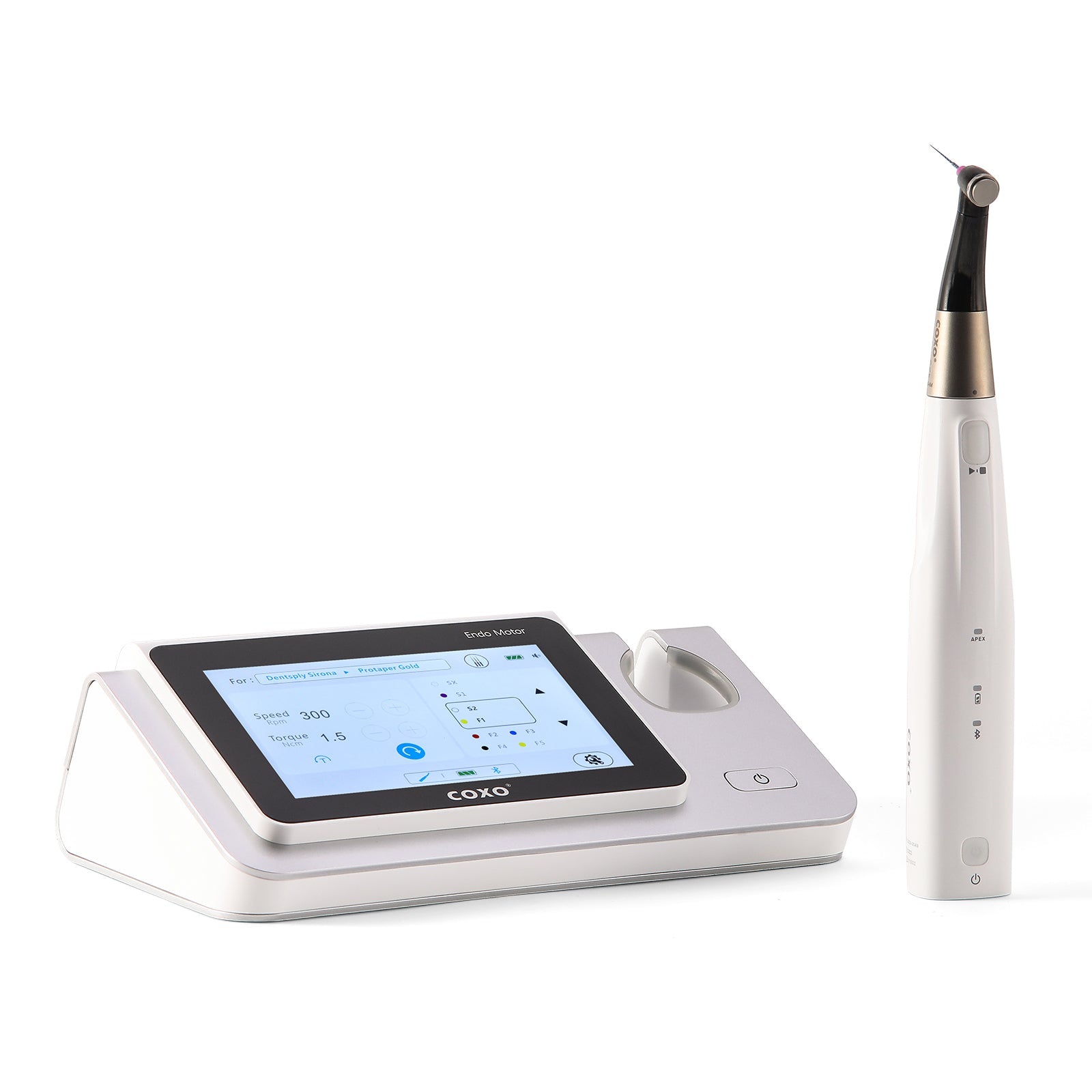 Motor endoscópico inalámbrico COXO con localizador de ápice, pantalla colorida de 5", luz LED incorporada #C-SMART-I PILOT