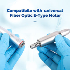 COXO Dental 1:4.2 Increasing 45 Degree Fiber Optic Electric Contra Angle Handpiece CX235C7-3