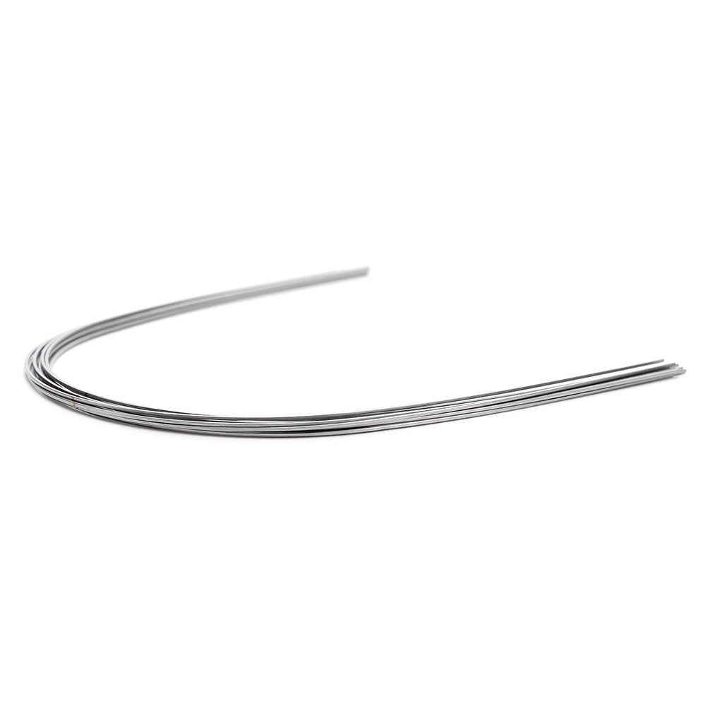 AZDENT Arco de Niti Super Elástico Natural Rectangular Tamaño Completo 10 piezas/Paquete