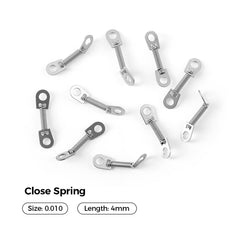 AZDENT Dental Orthodontic Accessory Closed Coil Spring 0.010 4mm 10pcs/Bag
