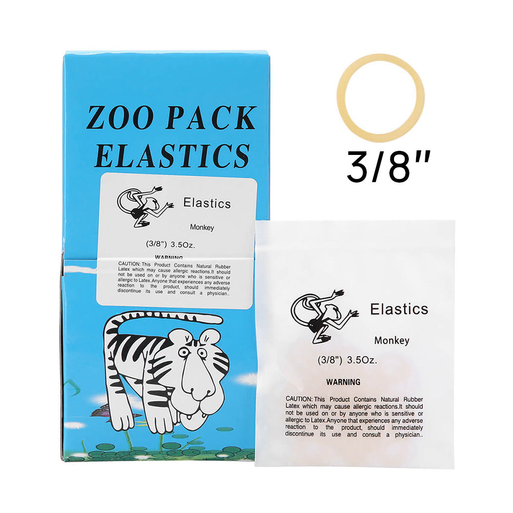 Bandas elásticas de goma para ortodoncia, de látex, fuerza de 3.5 oz, 5000 unidades/caja