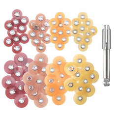 Dental Finishing & Polishing Discs  1/2" or 3/8" Coarse Medium Fine Superfine & Mandrel CA 2.35mm