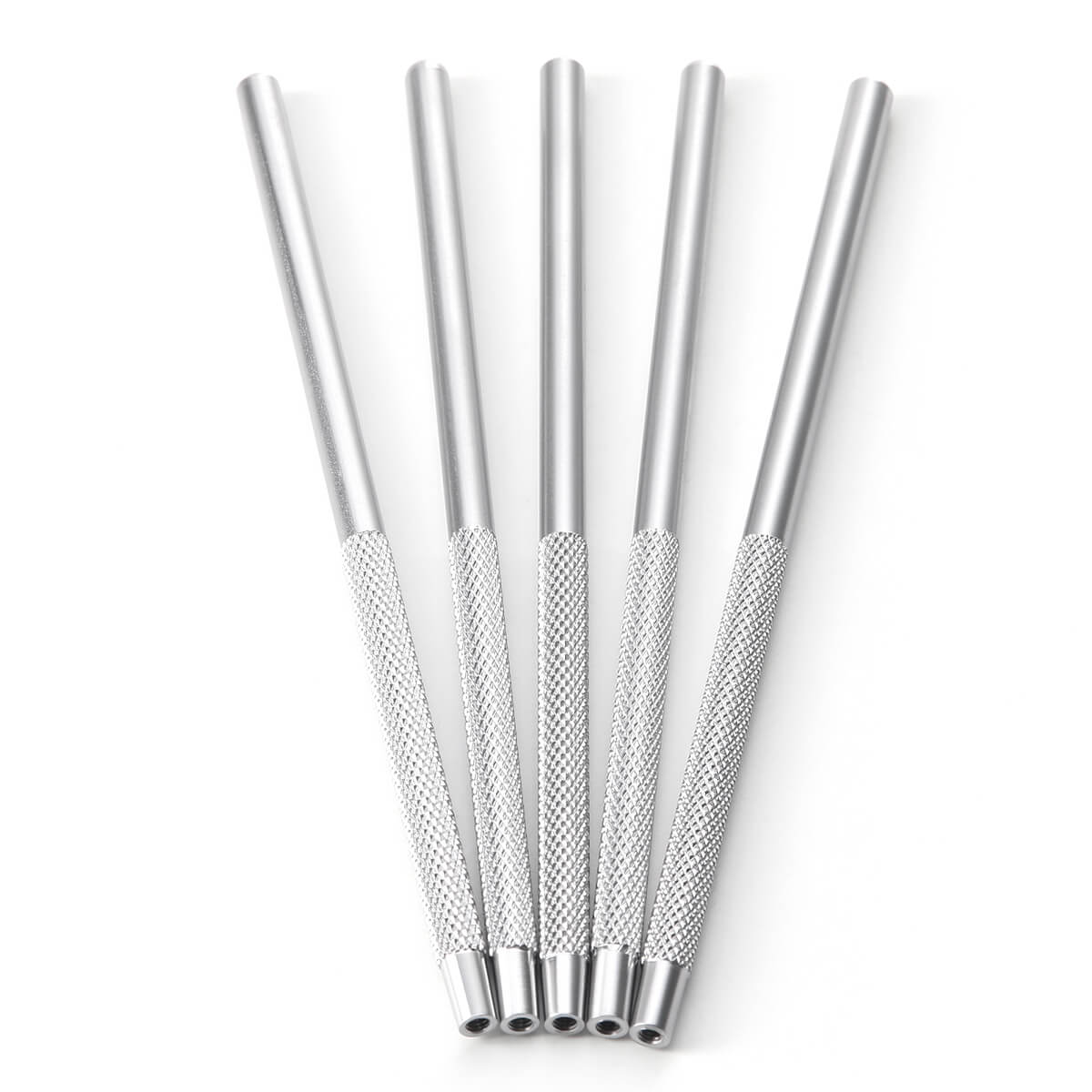 Dental Stainless Steel Mouth Mirror Handle 10Pcs/Set