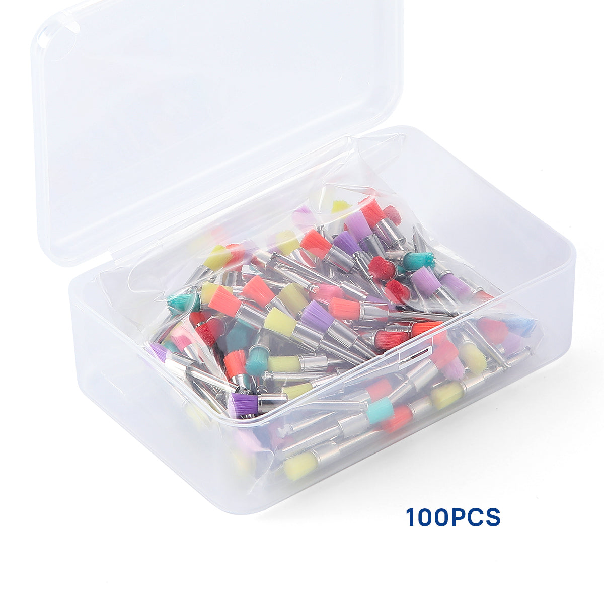 Щетка для полировки зубов AZDENT Prophy, нейлон, 100 шт./коробка