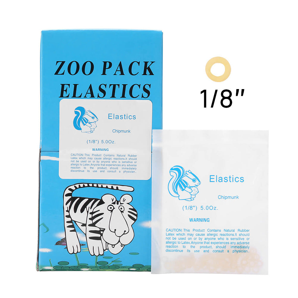 Orthodontic Elastics Rubber Bands Latex Braces Force 5.0 Oz 5000pcs/Box