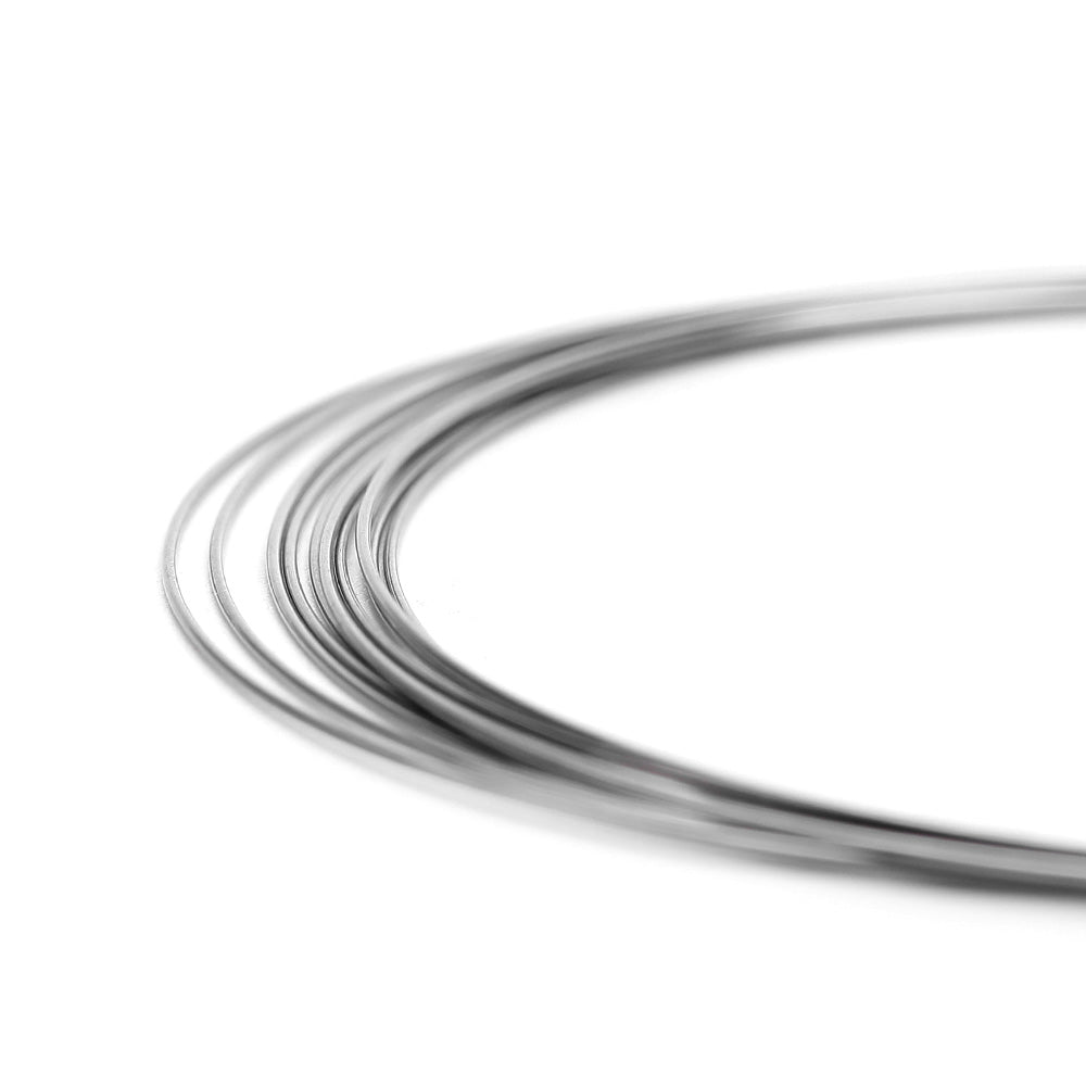 Arco de alambre AZDENT NiTi superelástico cuadrado redondo de 0,018 mm superior, 10 unidades/paquete