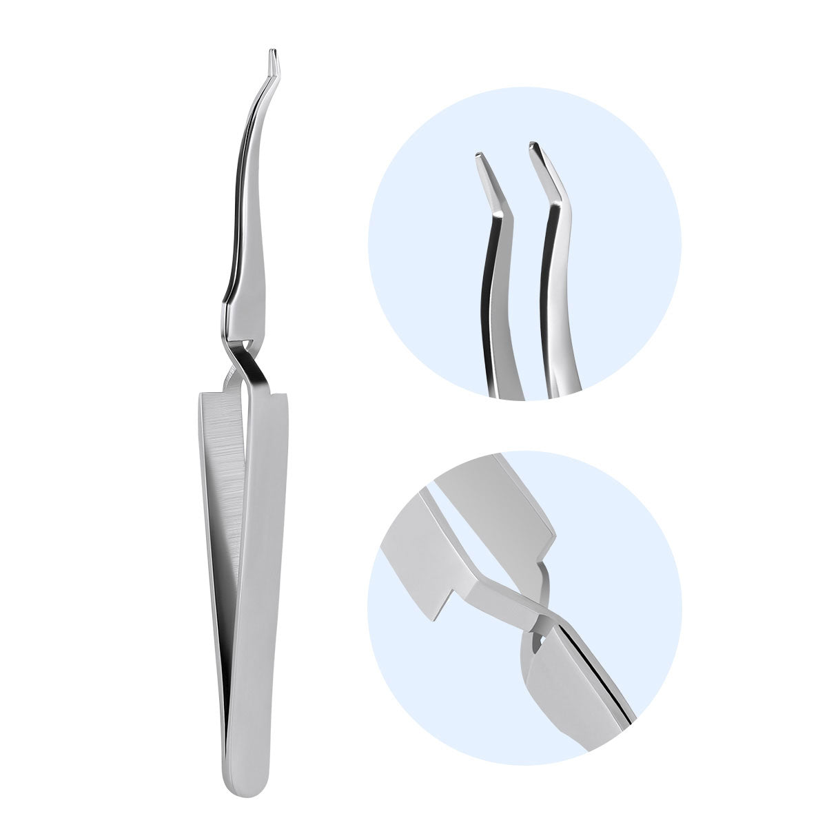 Pinza de sujeción para tubo bucal dental de acero inoxidable, instrumentos de ortodoncia de 13,5 cm