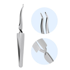 Pinza de sujeción para tubo bucal dental de acero inoxidable, instrumentos de ortodoncia de 13,5 cm