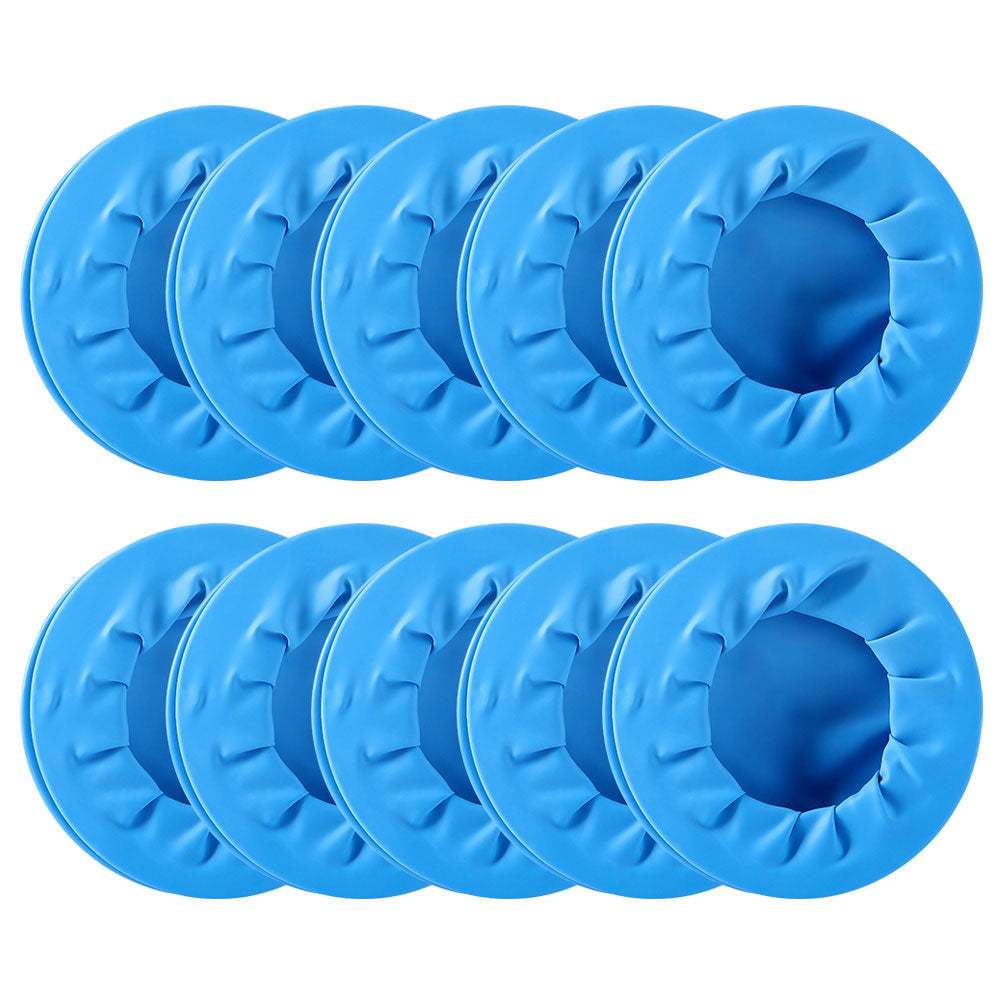 Dental Disposable Rubber Sterile Mouth Opener O Shape Lip Retractor Blue 1pc/Bag