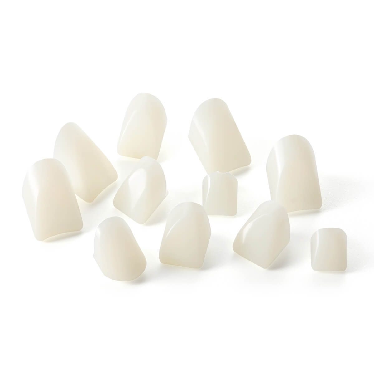 Dental Temporary Resin Teeth Crown Material for Anterior Molar Posterior Teeth 50pcs/Bag