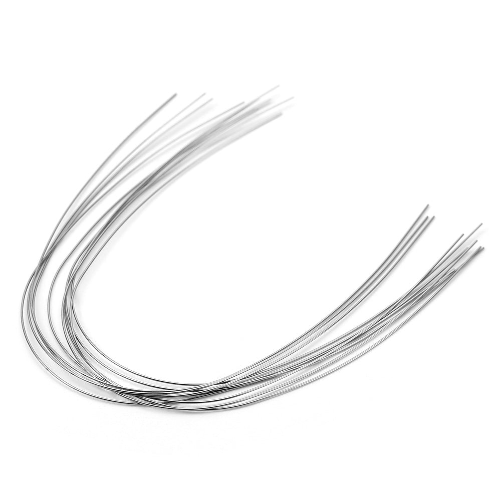 AZDENT Thermal Active NiTi Arch Wire Ovoid Form Round 0.016 Lower 10pcs/Pack