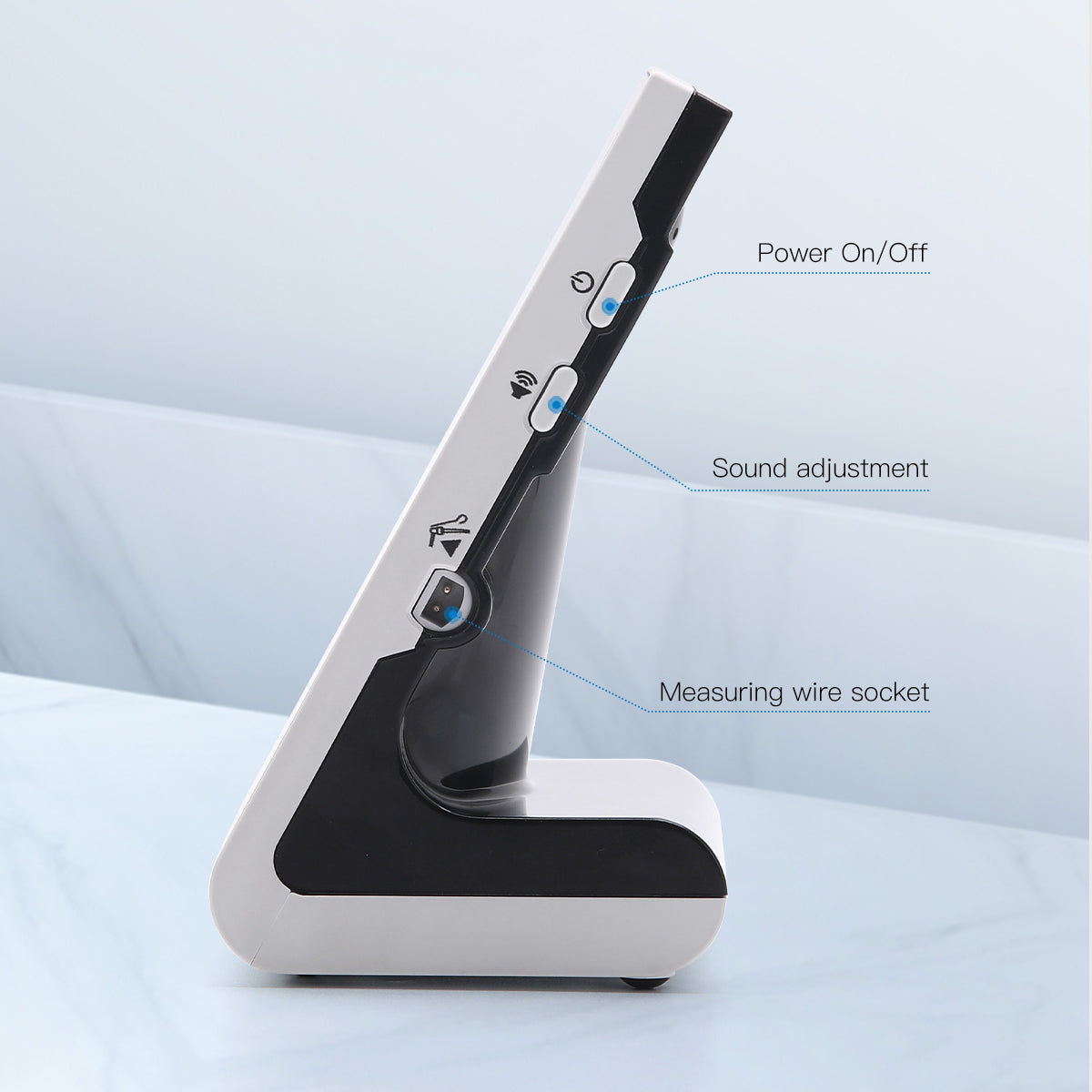 AZDENT Dental Endodontic Apex Locator Root Canal Measurement Tool Multi-color Screen Touch Inductive Button
