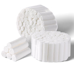 Dental Disposable Cotton Rolls Non-Sterile High Absorbent 1.5"x 3/8" 1000pcs/Bag