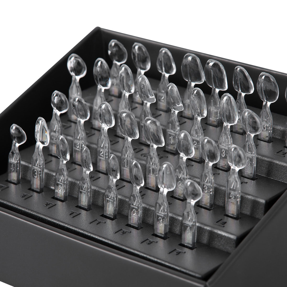 Dental Veneer Mould Kit Light Cure Composite Resin Teeth Fast Whitening Tools Autoclave 32pcs/Kit