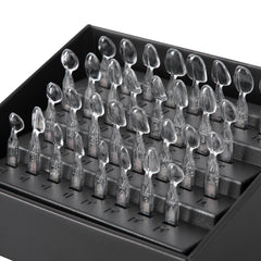 Dental Veneer Mould Kit Light Cure Composite Resin Teeth Fast Whitening Tools Autoclave 32pcs/Kit