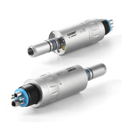 AZDENT Dental Mini 4:1 Contra Angle Fiber Optic Low Speed ​​Handpiece / Mini Fiber Optic Air Motor 6 Hollow