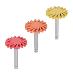 Dental Composite Polishing Wheel Rubber Polisher Coarse/Medium/Fine 1pc/Bag